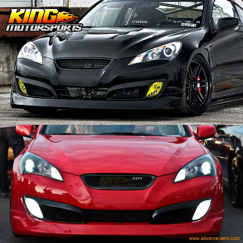 Подходит для 10-12 2011 hyundai Genesis купе 2Dr Ms style переднего бампера губ уретана |