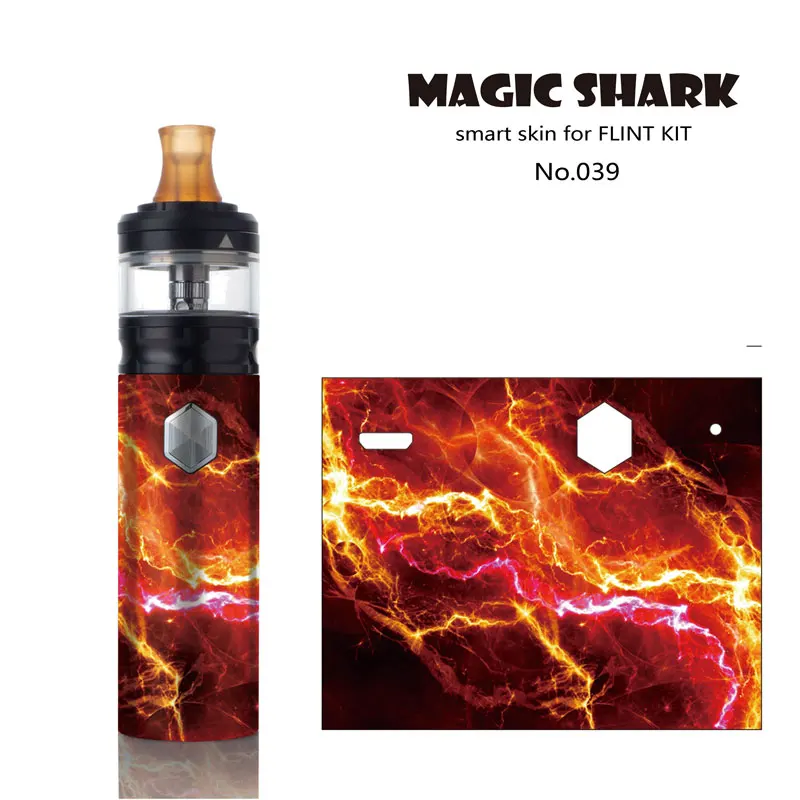 Чехол для вейпа Magic Shark Flash Joker Spider Man Superman Batman Pod футляр Geekvape Flint Kit 034-049 | Мобильные