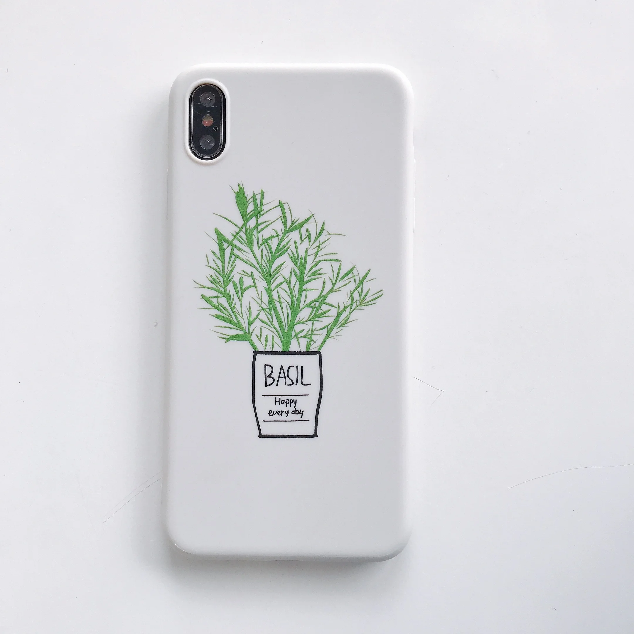 Leon Matilda чехол для iPhone 7 8 Plus чехол для coque iPhone 11 Pro 6 6S 7 8 Plus X XS Max XR силиконовый мягкий ТПУ задний Чехол - Color: 14 Green Plant 2