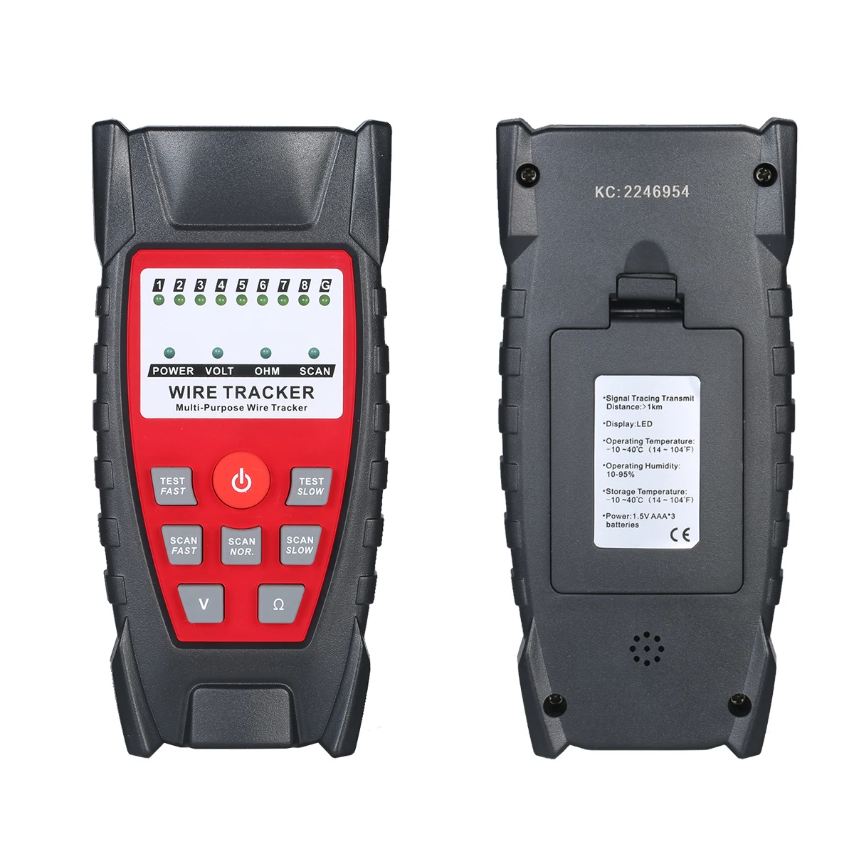 Многофункциональный тестер кабеля RJ11 RJ45 портативный Проводной трекер прибор для