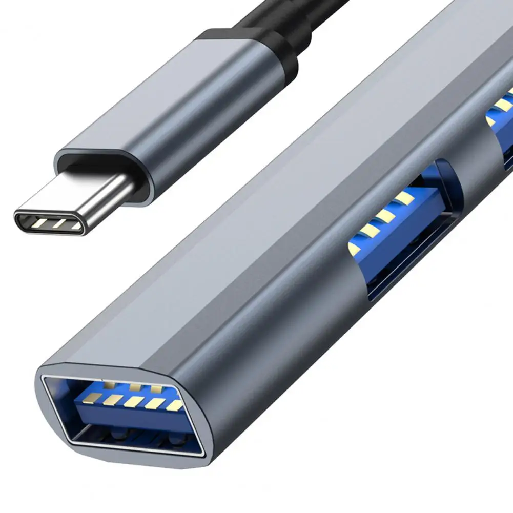 Док-станция USB/Type-C на 4 порта высокоскоростной портативный расширитель USB 2 0/3 0 5