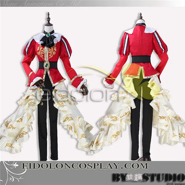 Горячая игра FGO Fate/EXTELLA ссылка Косплей Костюм Nero Childe красный топ + штаны Полный