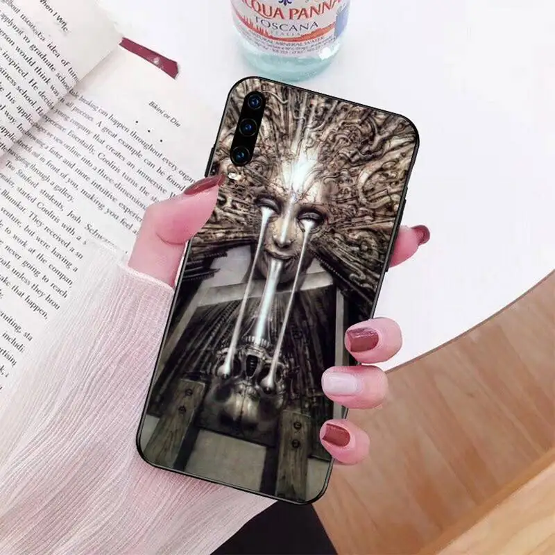 Чехол HPCHCJHM Hr Giger Li II черный мягкий чехол для телефона Huawei Honor 20 10 9 8 8x 8c 9x 7c 7a Lite view pro |