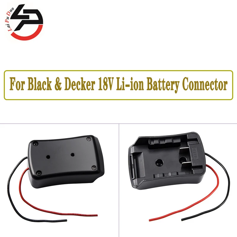 

DIY преобразователь 18 в литий-ионный аккумулятор для адаптера Black and Decker с кабелем