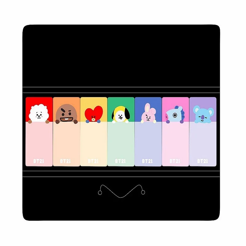 

JCBTSH21 K-pop sticky notes cartoon cute baby series stickers N times label stickers free stickers mark stickers