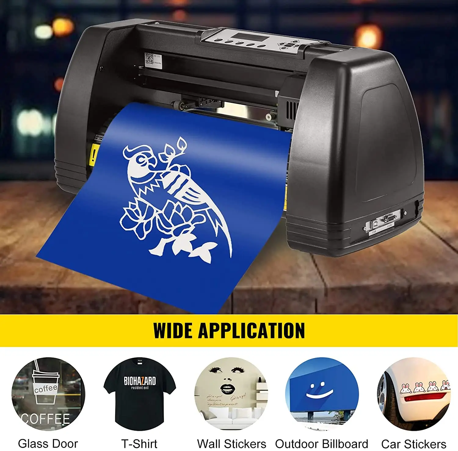 375 мм Виниловый резак плоттер Patten график 14 ”Signmaster программное обеспечение машина