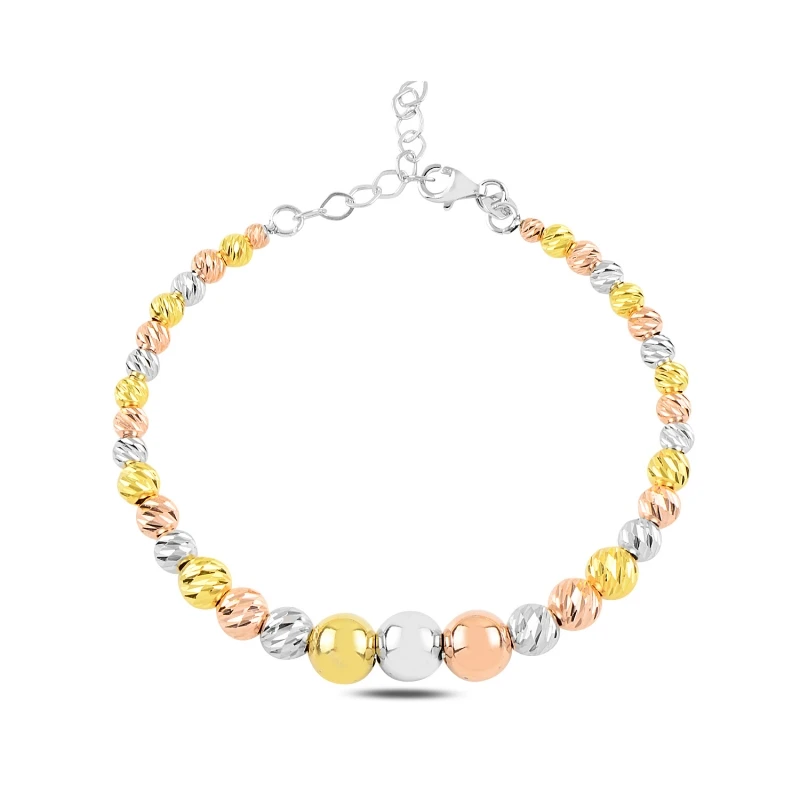 

Silverlina Silver 3 Color Dorica Bulk Bracelet