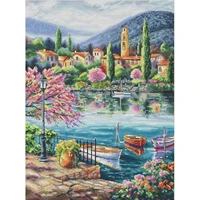 zz1588 diy homefun cross stitch kit packages counted cross stitching kits new pattern not printed cross stich painting set