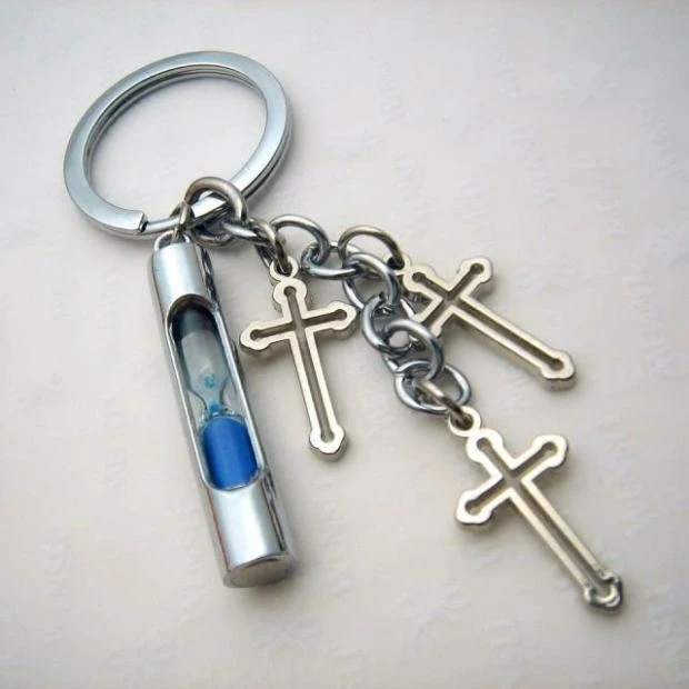 Брелок для ключей в виде песочных часов | Украшения и аксессуары