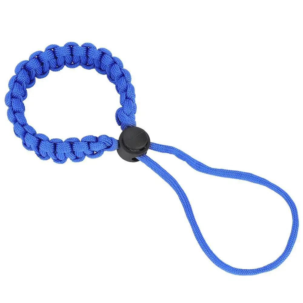 Royalblue Многофункциональная Веревка на запястье для подводного плавания, для дайвинга, с указкой, для защиты от потери, для подводной камеры, ремешок, аксессуары для плавания - Цвет: Royalblue