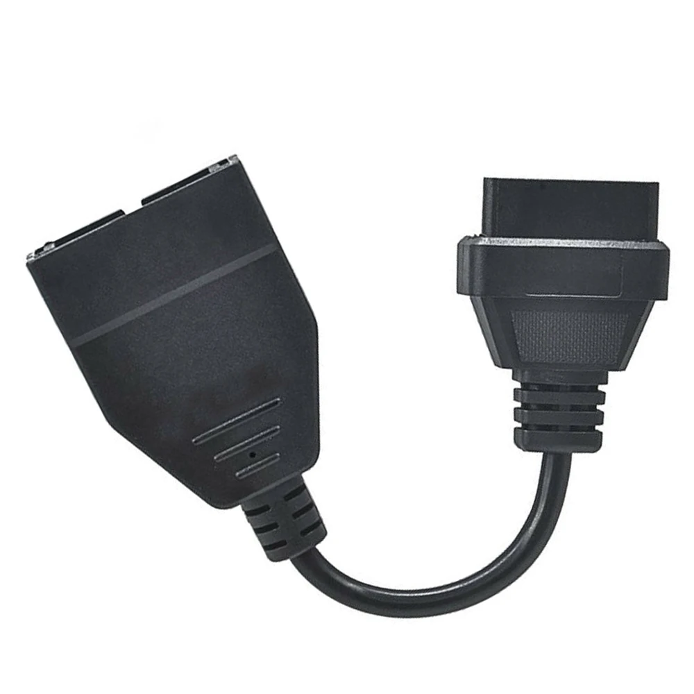 Черные автозапчасти 12 Pin OBD1 в 16 для gam OBD2 адаптер-кабель диагностического сканера |