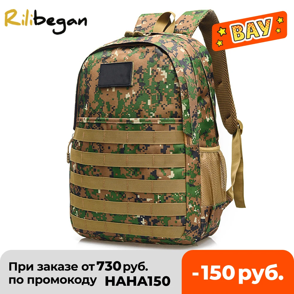  Camouflage Backpack Men Large Capacity Army Military Tactical Backpack Men Outdoor Travel Rucksack Bag Hiking Camping Backpack 