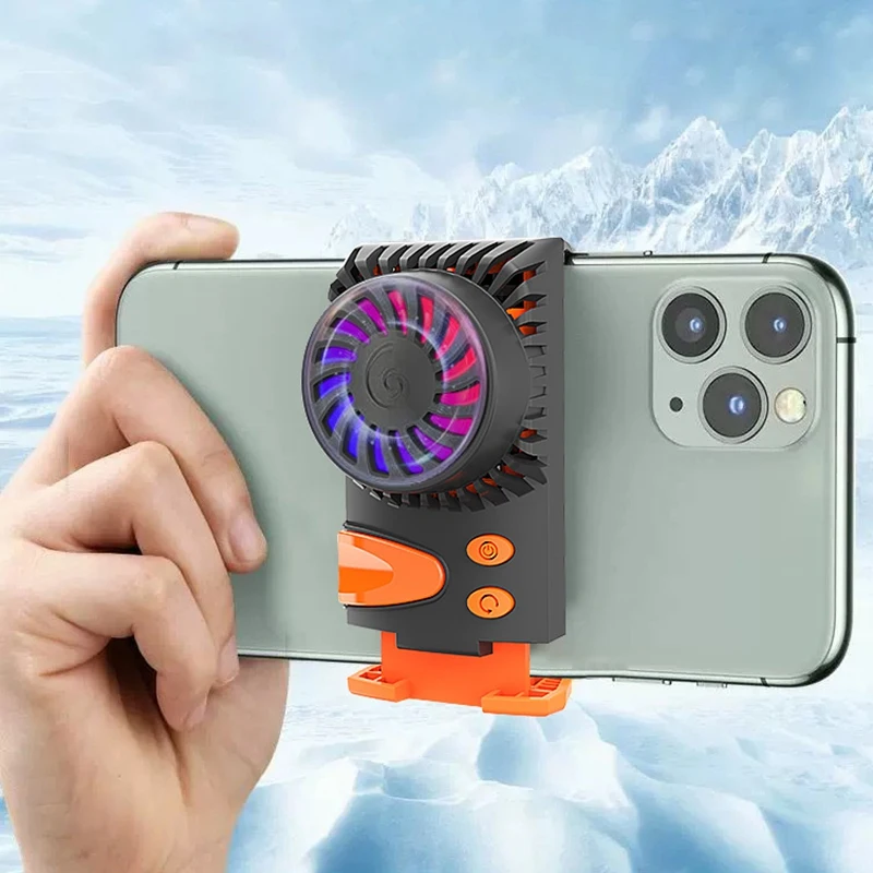 Мобильный телефон охлаждающий вентилятор держатель для игровой подставки