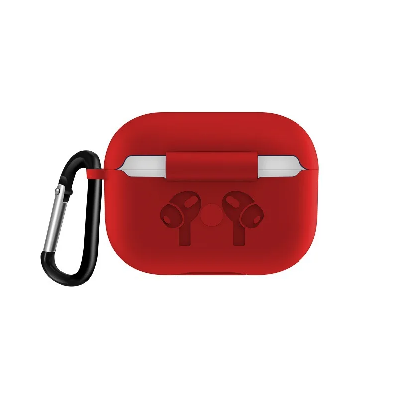 Мягкий силиконовый чехол для Apple Airpods Pro 3 сумка Air Pods 2019 Чехол Поддержка