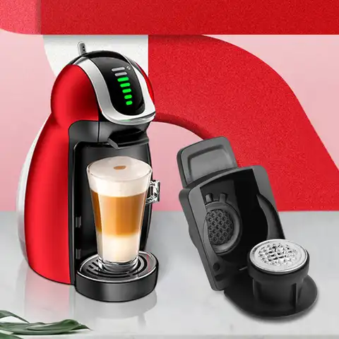 Капсульный адаптер для кофемашины Nespresso, многоразовые аксессуары, капсулы, Конвертируемые, совместимые с Dolce Gusto 96x43 мм