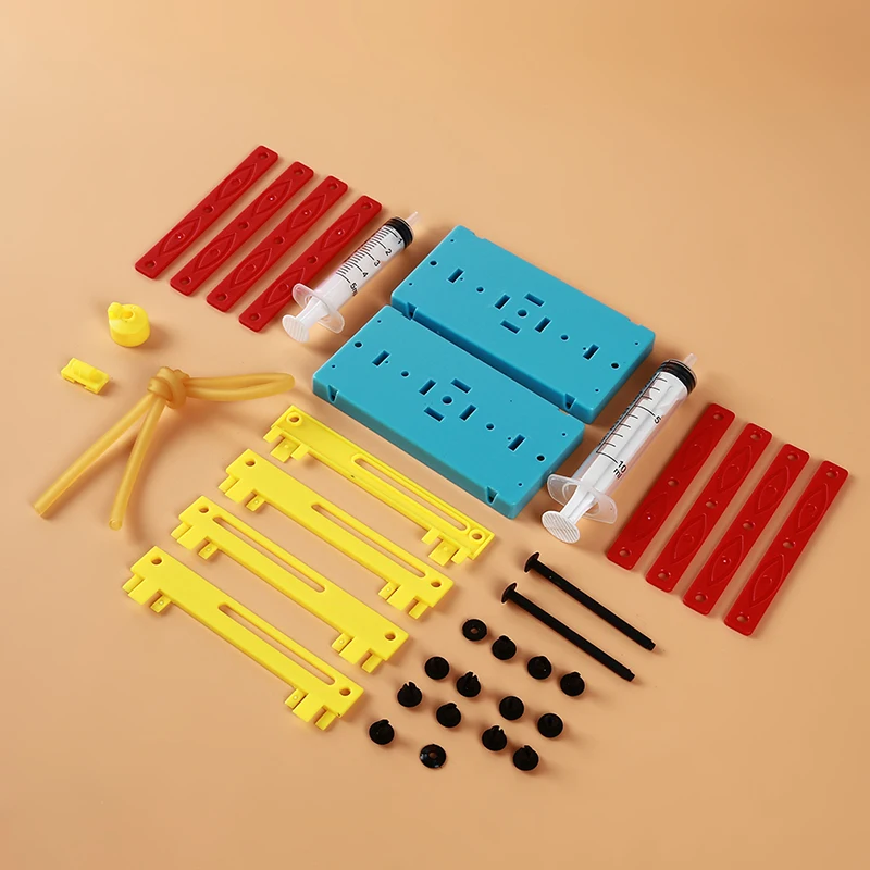 

Baby Toys Creative DIY Model Toy Hydraulic Platform Scissor Lift Table DIY Toy Model Accessories Children Science Toys 1 Set