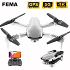 Квадрокоптер FEMA F3 с GPS, Wi-Fi, FPV, 4K1080P HD, широкоугольной камерой