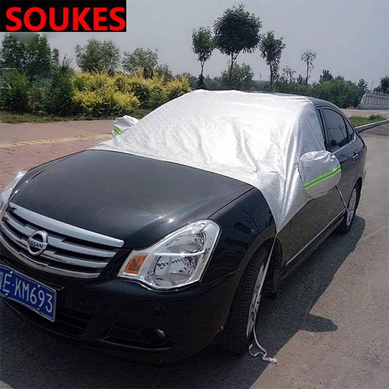 Накладка на лобовое стекло автомобиля капот заднее зеркало солнцезащитный