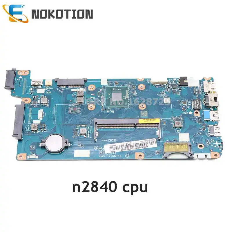 Материнская плата NOKOTION AIVP1/AIVP2 для ноутбука Lenovo ideaPad 100 15IBY SR1YJ N2840|Материнские платы
