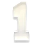 100 см73 см рамки для больших цифр, подставка для воздушных шаров, 1 день рождения, украшение для детского душа, коробка для наполнения воздушными Шарами на свадьбу, годовщину, мозаика сделай сам