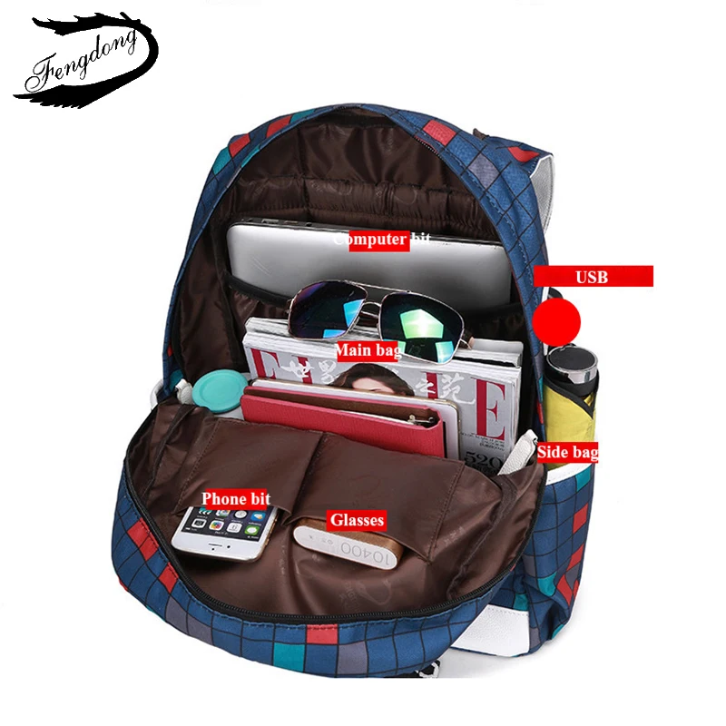 Модный женский рюкзак 2020 водонепроницаемая школьная сумка для девочек