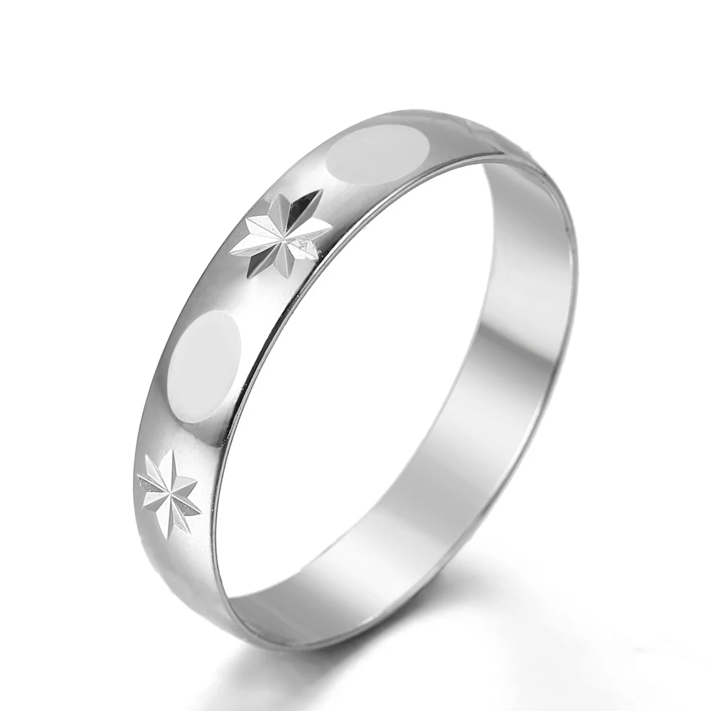 

Women Ring Designed For Women Silver Plated Snowflake Ring Stylish Charm Couple Wedding Rings Give Girlfriend Gift Jewelry