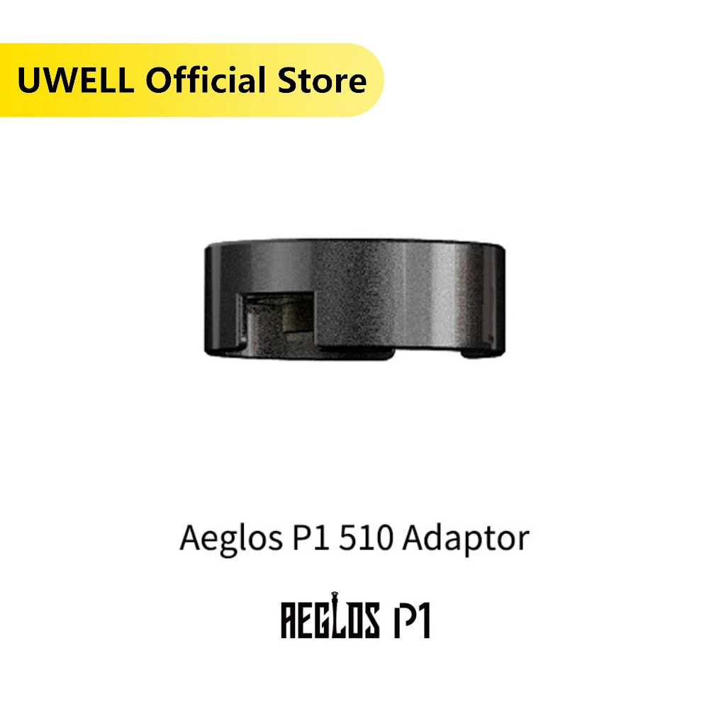 

UWELL AEGLOS P1 510 Adaptor Available for Switching to an Atomizer with 510 Connection Suitable for AEGLOS P1 Pod Mod Vape Kit