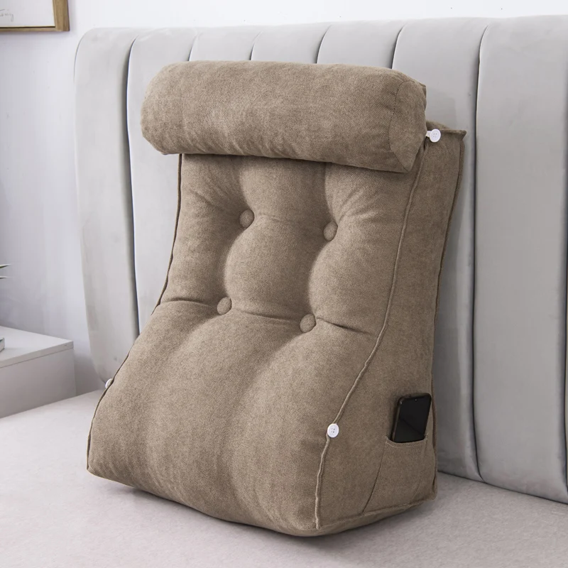 Большой Размеры сзади на талии Зеленый Подушка поясничная подушка с утепленной