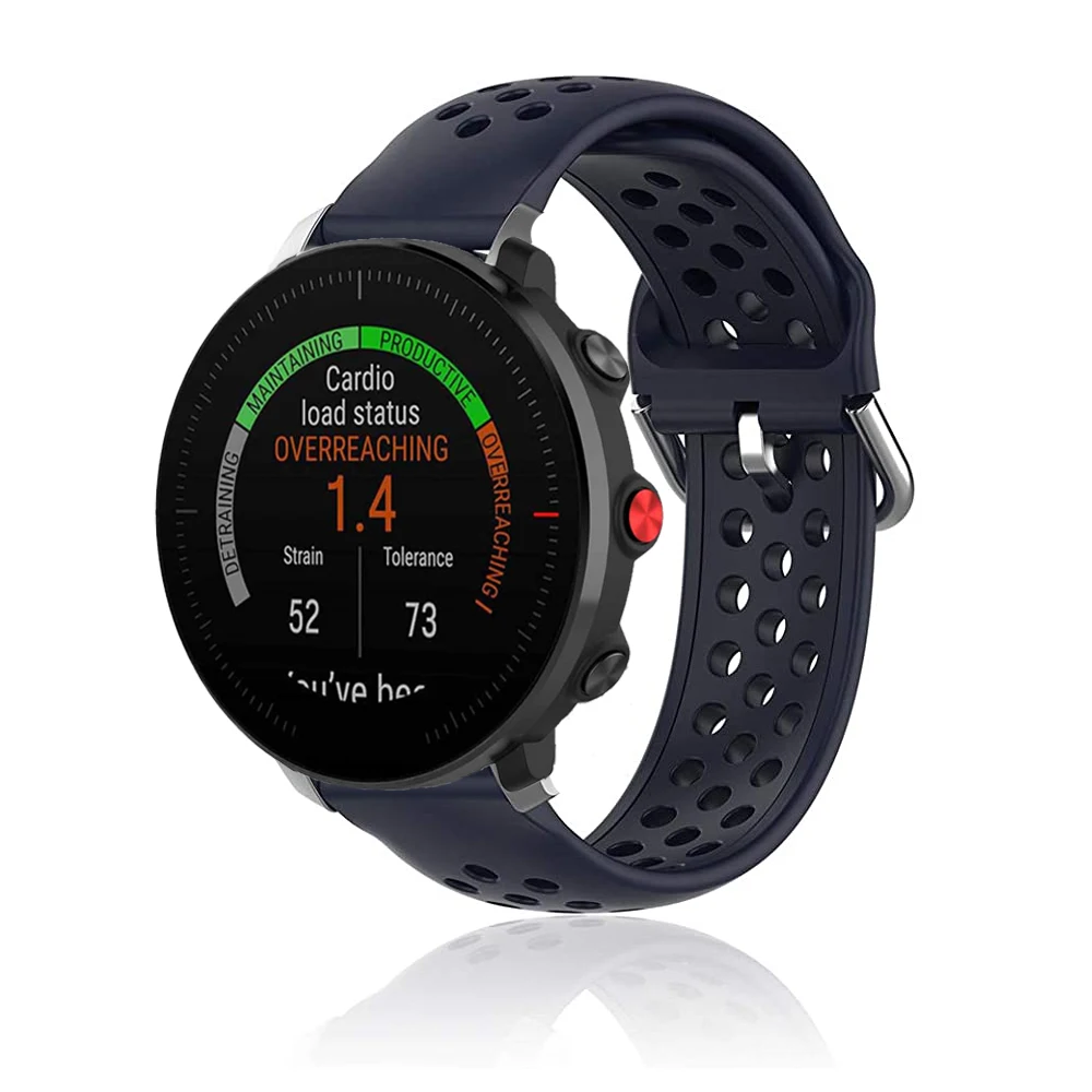 Силиконовый ремешок для умных часов Polar Ignite спортивный браслет Vantage M/Grit X сменный