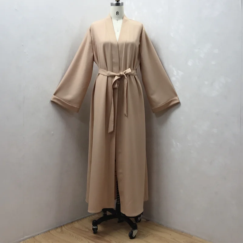 

Abaya For Muslim Women Dress Kaftan Robe Trench Coats Femme Musulman Ensembles Abayas Hijab Caftan Dubai Turkey Islamic Clot8167