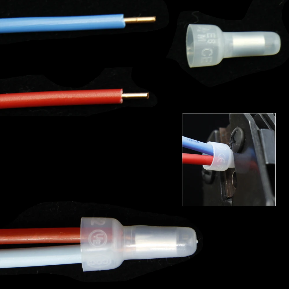 

CE Electrical Cable Wire Connectors Nylon Crimp Terminator mass Splice Terminals Nylon blocks Line faston accessories SN-06