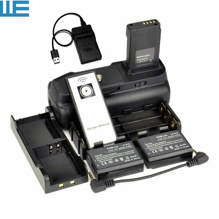 Рукоятка для аккумулятора BG-E10 + ИК-пульт дистанционного управления держатель AA