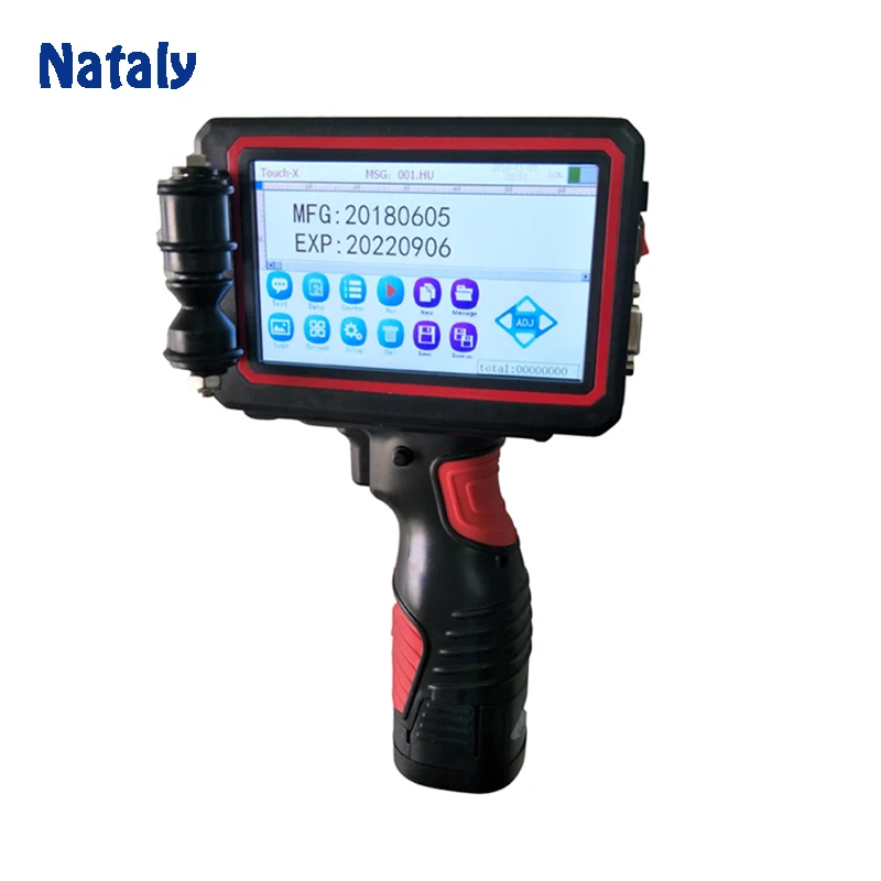 TX портативная простая в использовании цифровая струйная машина для печати