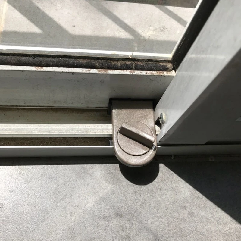 Promotion! Sliding Sash Stopper Cabinet Locks Straps Doors Security Anti-theft lock Window Door Baby Kids Child Safety D | Строительство