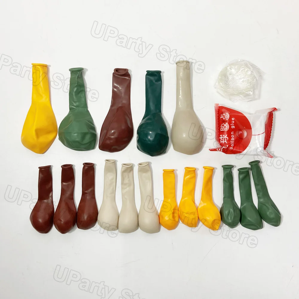 Воздушные шары в стиле сафари для дня рождения с изображением животных из