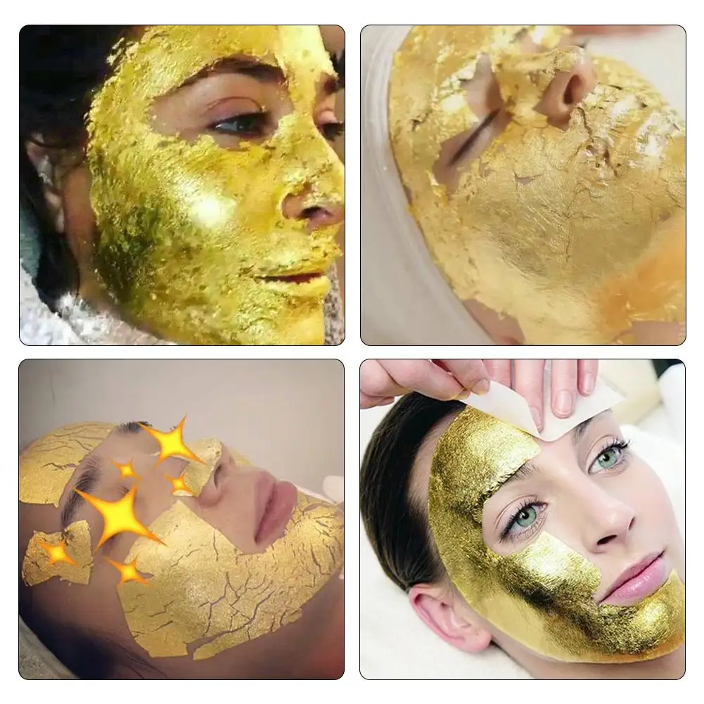 10 мл бутылки съедобный Золотой Фольга Листы Торт украшениях и инструменты маска