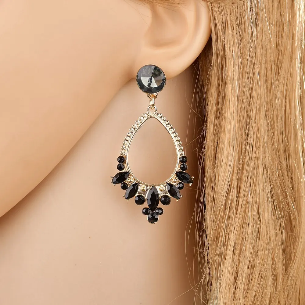 Новинка 2020 большие геометрические массивные серьги Роскошные блестящие