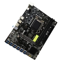 b250c btc mining mother board 12 x pcie to usb3 0 lga1151 graphics card slot support ddr4 dimm ram computer mother board