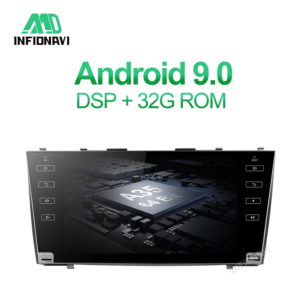 PX30 android 9,0 автомобильный dvd для Toyota camry 2008 2008 2009 2010 2011 радио навигации 2+ 32G автомобильный стерео gps media player