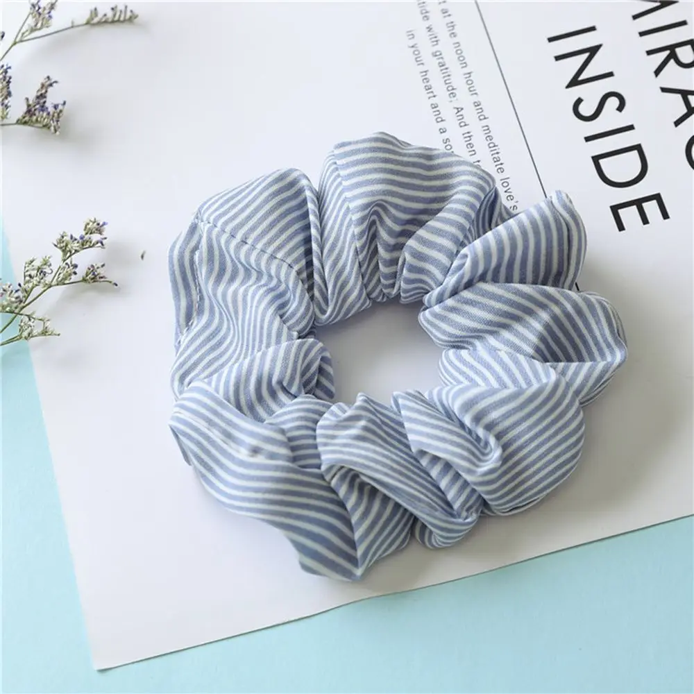 Fashion Women Girls Elasticity Scrunchie Hairband Ponytail Holder Stipe Floral Hair Rope Tie Accessories Free Shipping | Красота и