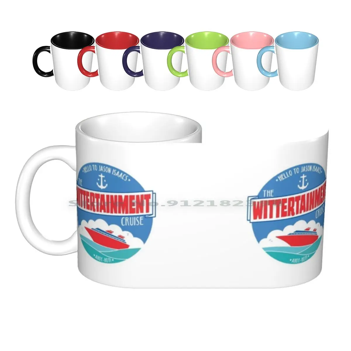 

The Wittertainment Cruise Ceramic Mugs Coffee Cups Milk Tea Mug Wittertainment Wittertaining Mark Kermode Simon Mayo Mayo And