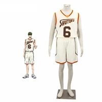 cosplay costume kuroko no basuke shutoku no 6 10 midorima shintaro basketball jersey costume sports uniform