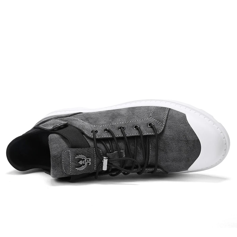 2019 ботинки мужские зимние из натуральной кожи повседневные весенние ботильоны %