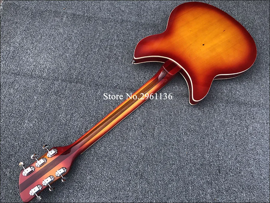 hohe qualität 6 string e gitarre ricken 360 elektrische gitarre kirsche rot körper mit palisander griffbrett kostenloser versand free glob