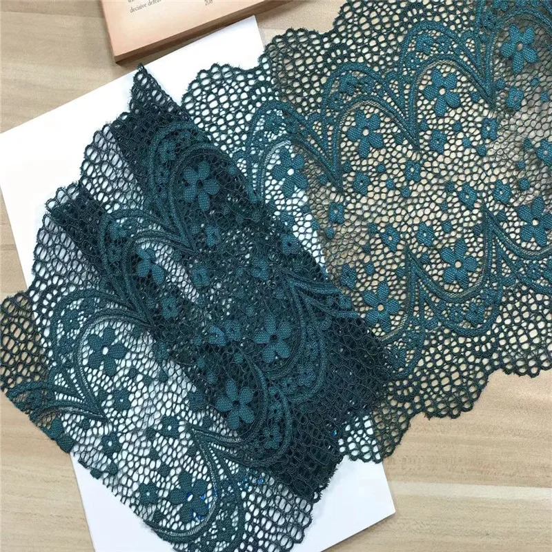 2 м/комплект эластичная кружевная отделка растягивающаяся ткань - купить по