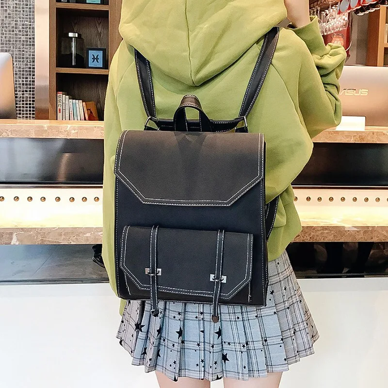 Классический винтажный рюкзак набор из 2 предметов для старших классов колледжа