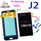 ЖК-дисплей с сенсорным экраном и дигитайзером для Samsung Galaxy J2 J200 J2 2015, сменная стеклянная рамка в сборе