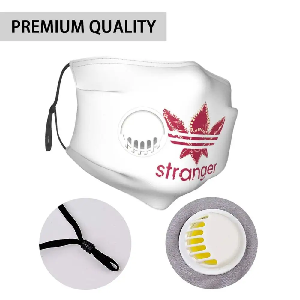 Детская мужская женская маска для лица с логотипом очень странные дела