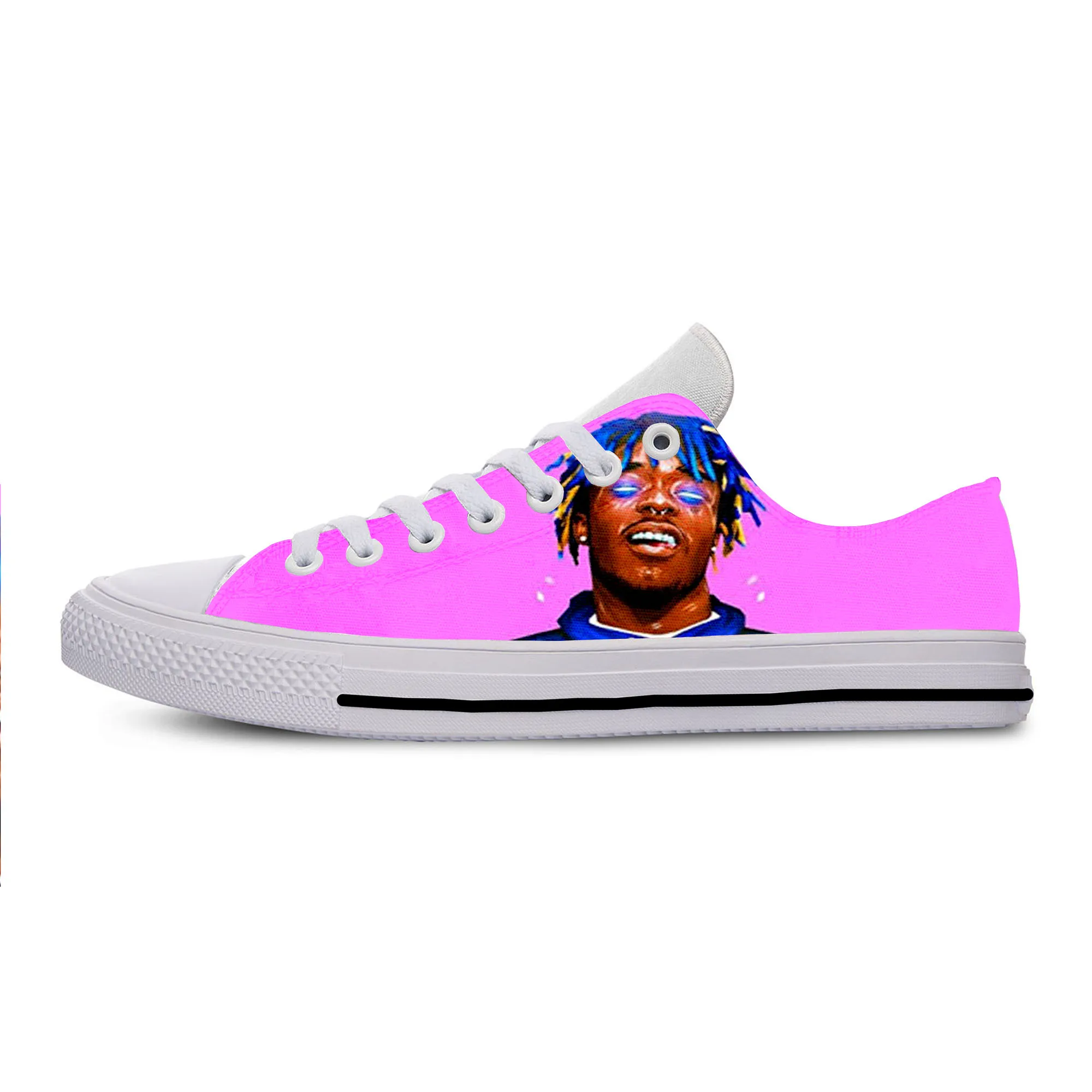 2019 Hot Cool Fashion Summer Handiness Casual Harajuku Shoes 3D Print For Man Woman Hip Hop Rap Music Rock Rapper Lil Uzi Vert | Обувь