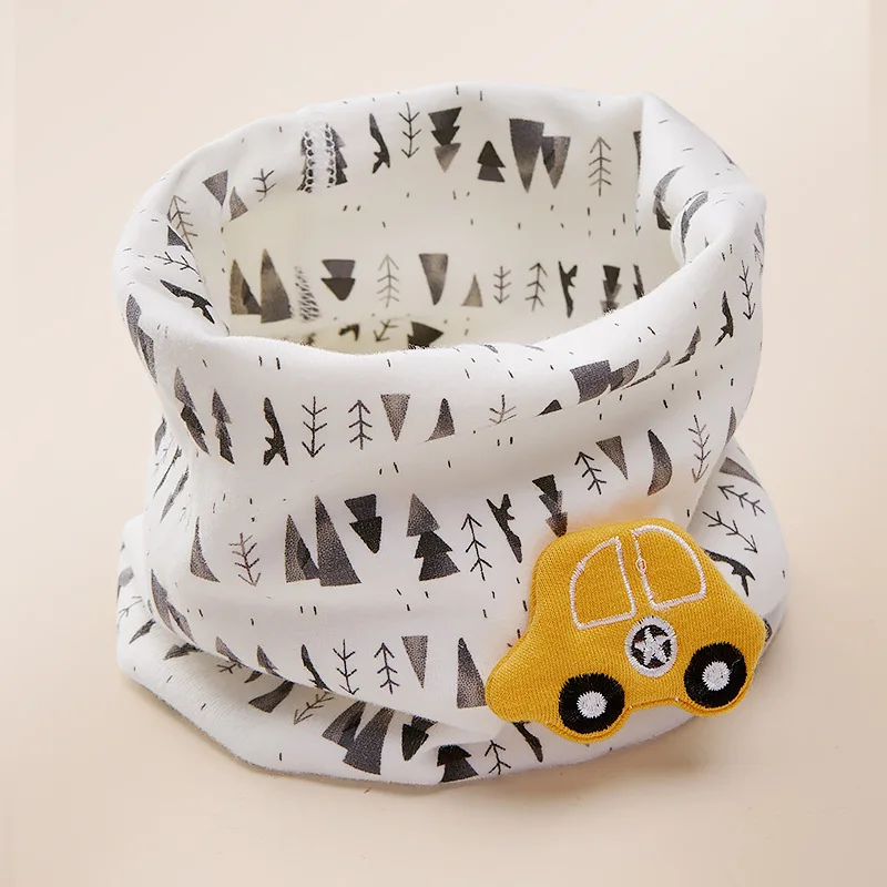 

Ветрозащитный Детский шарф из чистого хлопка, детский шарф-труба, детский воротник-труба, шарфы, зимние воротники и шарфы, детская одежда